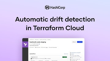 Automatic drift detection in Terraform Cloud