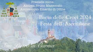 Campane della Pieve Prepositurale di San Pietro in Carnia  Zuglio (UD) Zui ~Bacio delle Croci 2024