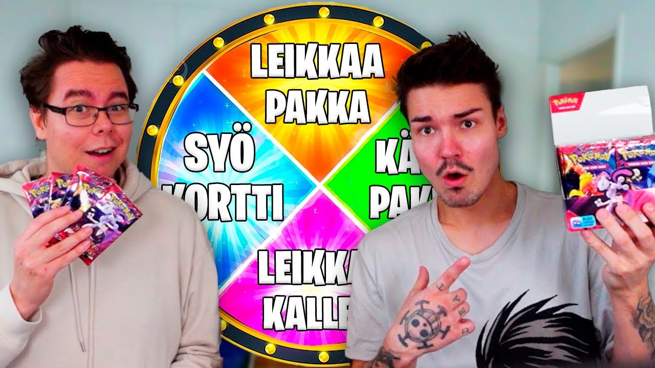 POKEMON ONNENPYÖRÄ HAASTE!