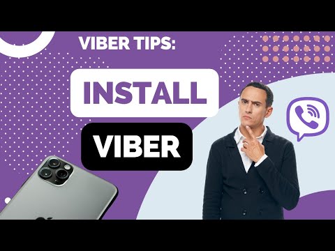 Video: Hoe Viber Op IPhone Te Installeren