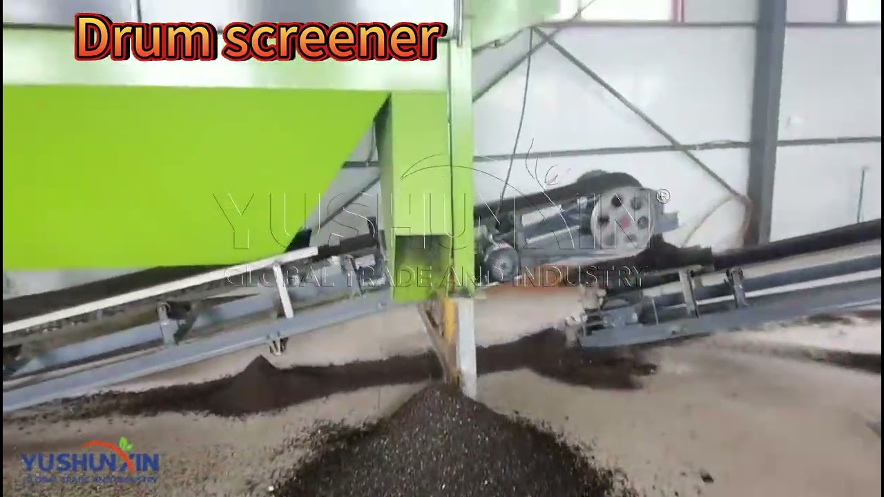 🌱 3 T/H Powdered Chicken Manure Organic Fertilizer Production Site