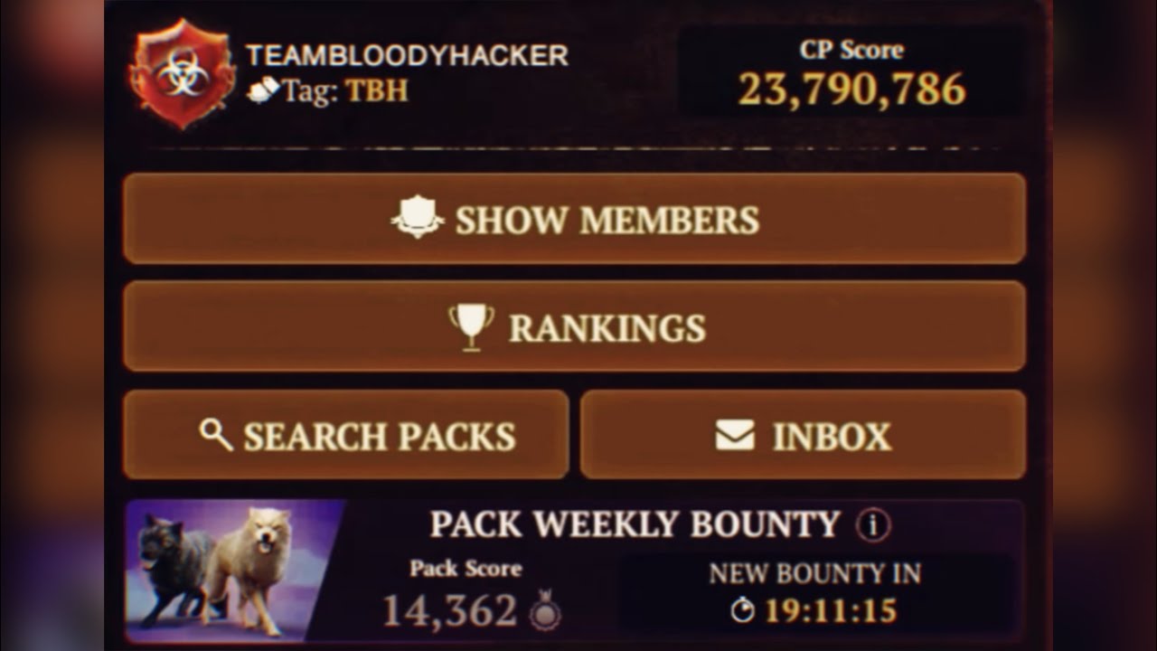 The Wolf - TBH ( Team Bloody Hacker ) Official pack announcement video