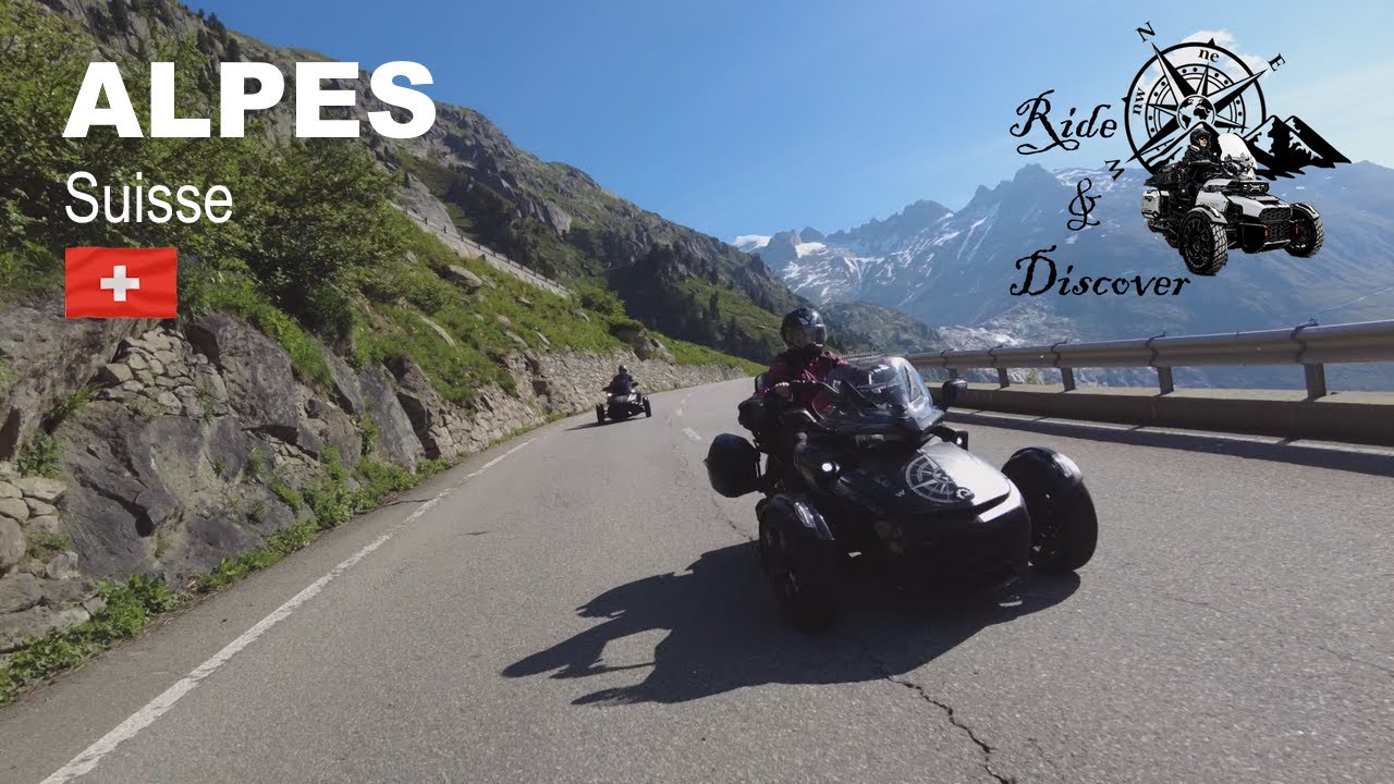 Boucle des Grandes Alpes en Can-Am Spyder, la Suisse EP 1
