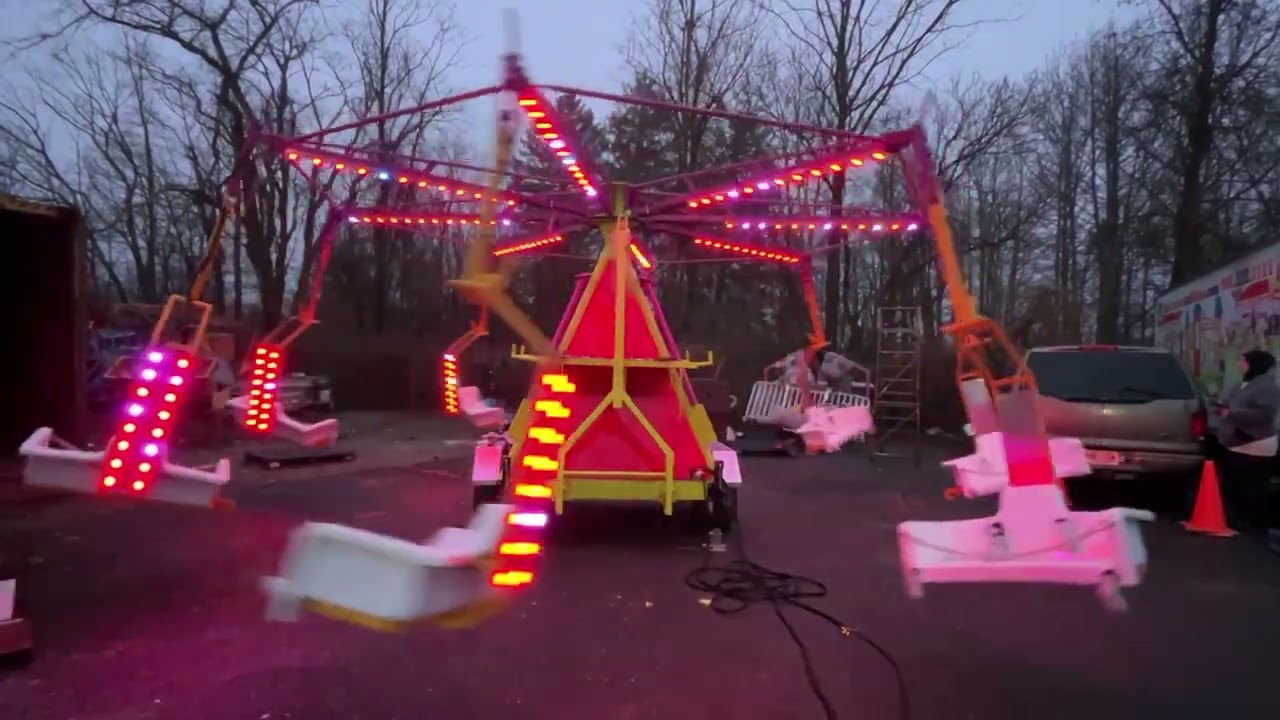 Ultra Twister Swing Ride by Action Rides Portable Amusement Ride