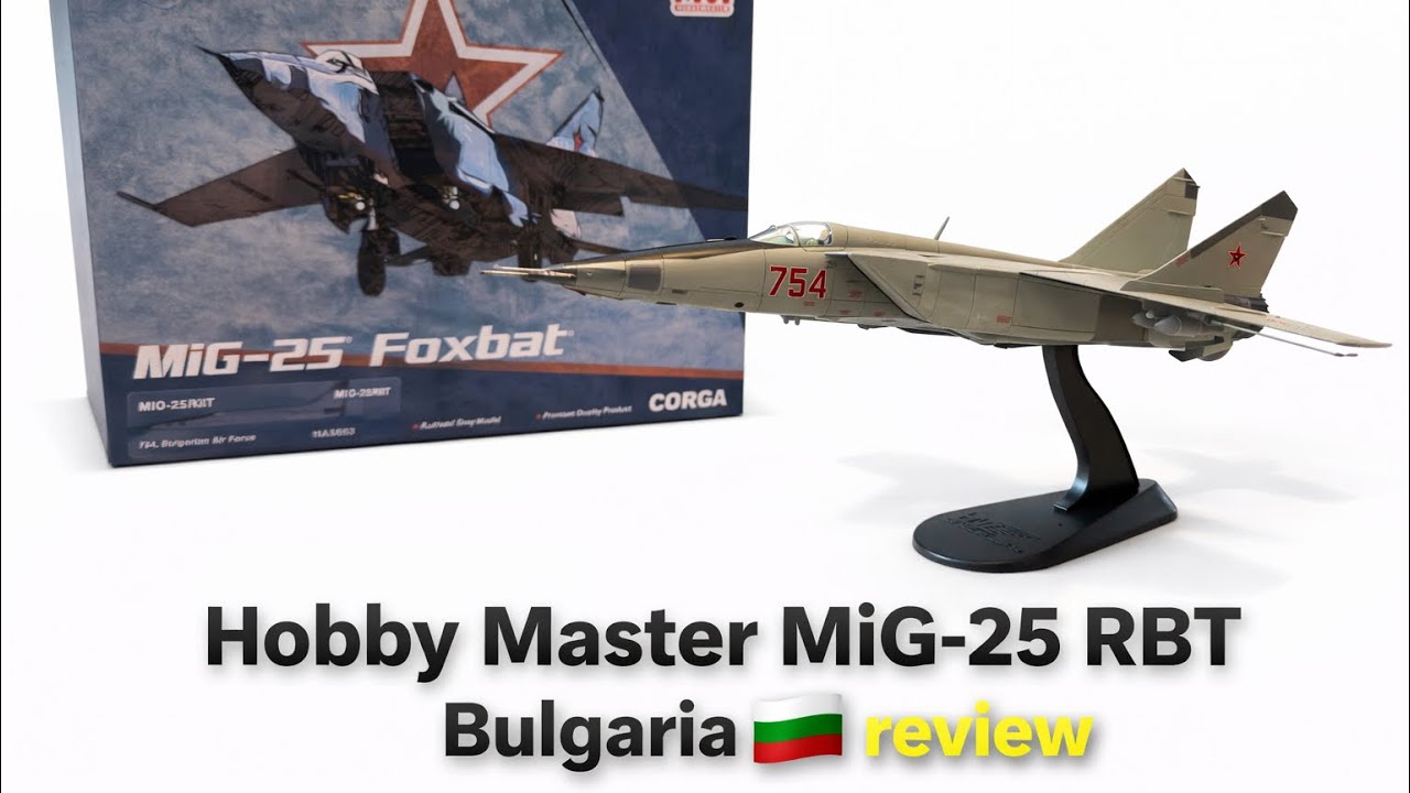 Hobbymaster Mikoyan MiG-25RBT | 1:72 Diecast Model Review (HA5653)