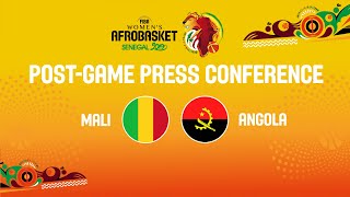 Press Conference - Mali v Angola