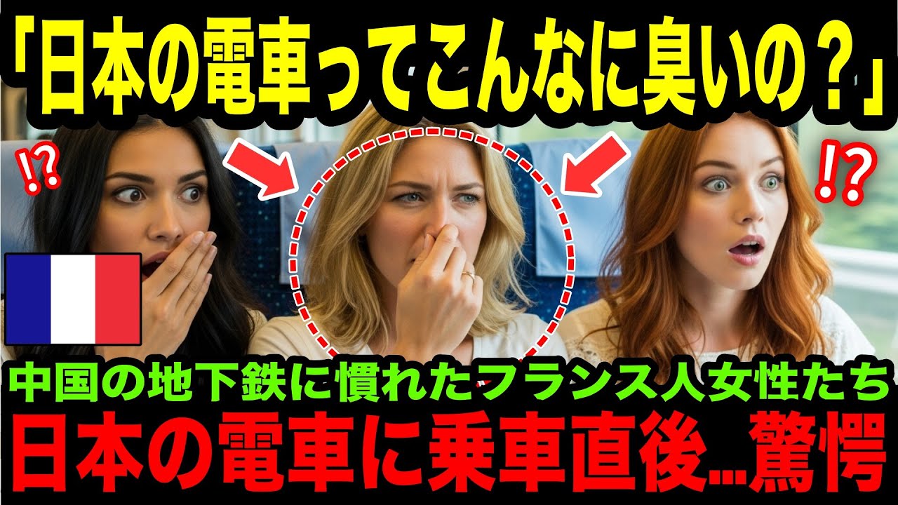 【海外の反応】「日本の電車って、え！？」中国の地下鉄に慣れたフランス人。→日本の電車乗車3秒後…驚愕した理由とは