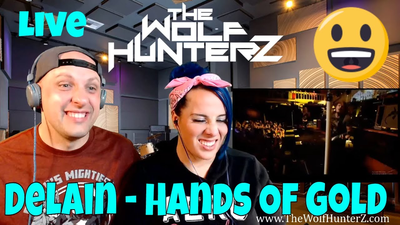 Delain - Hands Of Gold (feat. Alissa White-Gluz) Live at Paradiso | THE WOLF HUNTERZ Reactions