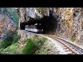 Diakofto-Kalavrita rack-railway on foot .2016 HD. Shots NEVER seen before !!!