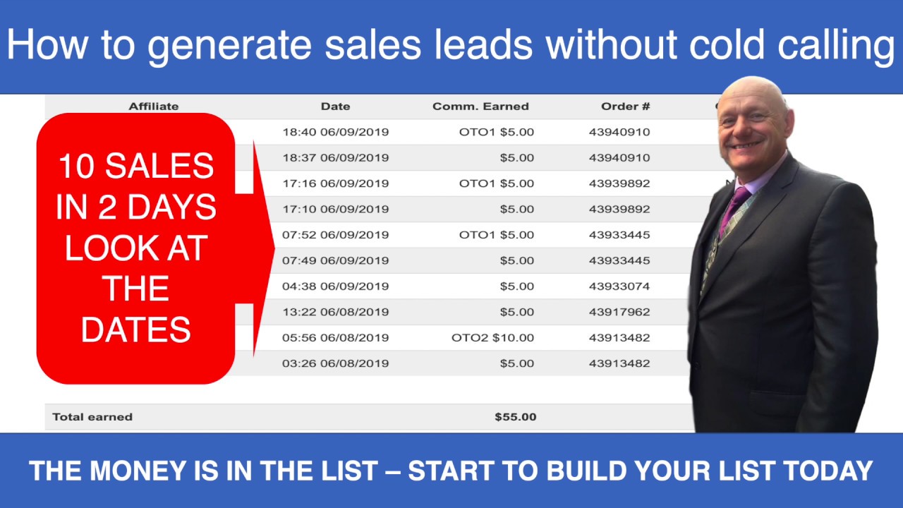 How to generate sales leads without cold calling