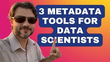 George Firican   The 3 metadata tools for data scientists  business glossary, data dictionary, data