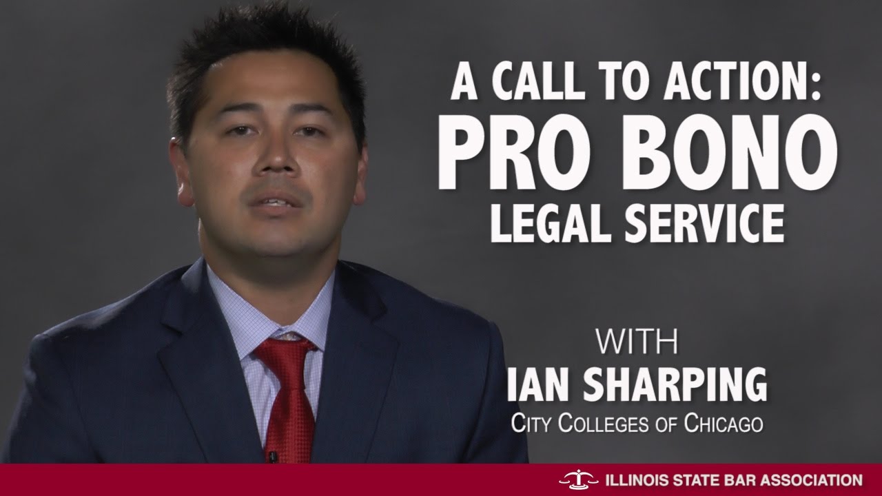 A Call to Action Pro Bono Legal Service YouTube