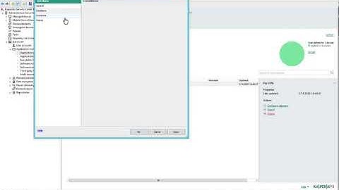 How to create an application control blacklist rule based on app category Kaspersky Security Center