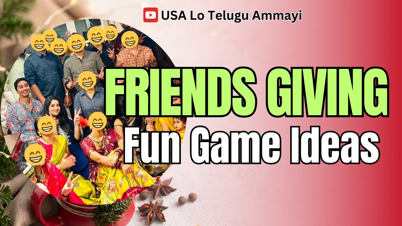 Thanksgiving Vlog | Friendsgiving | Potluck | Fun party game ideas | 