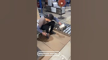 Working on z style bucket elevator  #machine #conveyor #bucketelevator #conveyorsystems