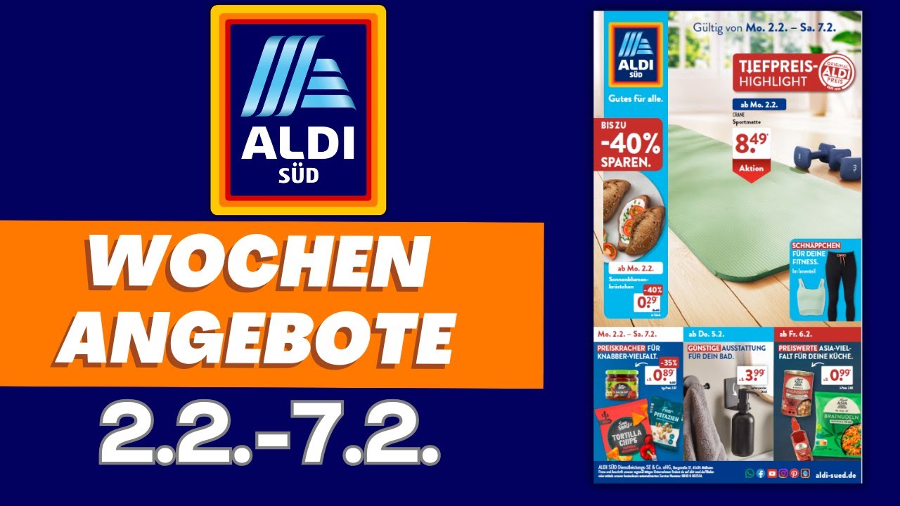 ALDI SÜD Prospekt aktuell 📄 Angebote gültig ab Montag 2.2.2026 | Prospekt Check 