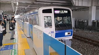 西武池袋線6000系6112F F快急小手指行き所沢駅到着(2023/5/6)
