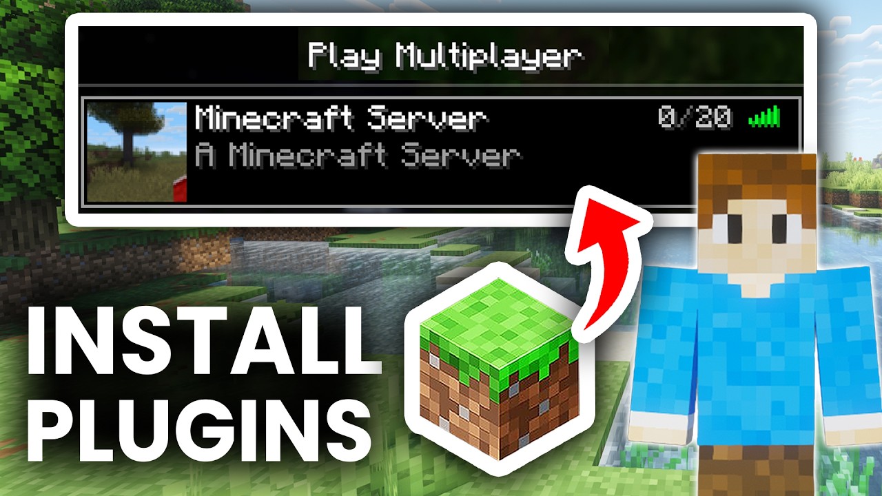 How To Install Plugins In Minecraft Server - Step By Step - YouTube