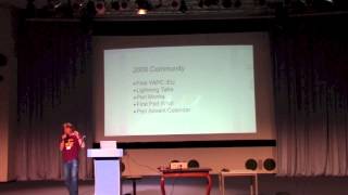 Dave Cross. 25 years of Perl in (about) 25 minutes