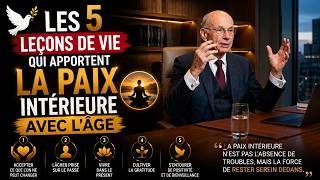 🕊️ Les 5 leçons de vie qui apportent la paix intérieure avec l’âge