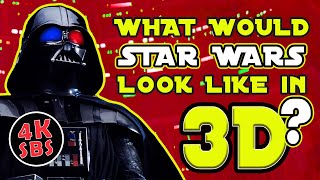 What would Star Wars Episode IV look like in 3D? Watch the Star Wars 3D Megamix to find out! 4K SBS.