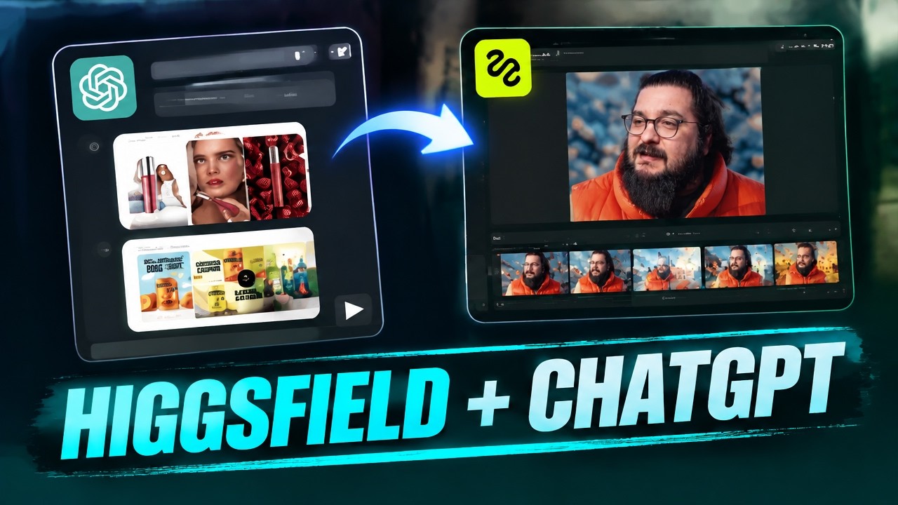 ChatGPT + Higgsfield: Yapay Zekayla Viral Reklam ve İçerik Oluşturma!