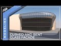 ARCHICAD How to model a curved & bent glass facade