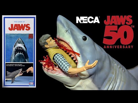 NECA Jaws: The Game of Jaws 50th Anniversary Edition Figure Set