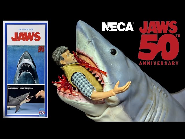 NECA Jaws: The Game of Jaws 50th Anniversary Edition Figure Set