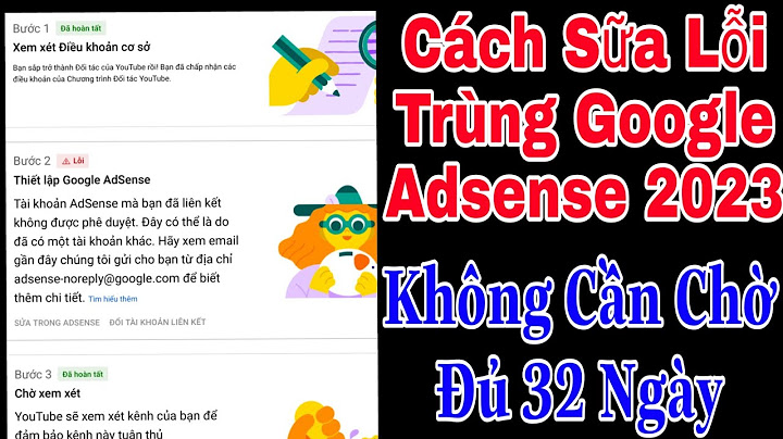 Hướng dẫn khắc phục sự cố google adsense