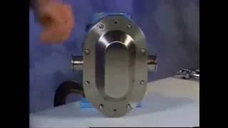 WCB Universal 2 Positive Displacement Pump Cover, Body, Rotors, Seals Maintenance