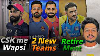 Ipl 2026 - 2 New Teams , Csk , Dhoni , Rcb | Cricket Fatafat | Ep 1666 | My Cricket Production