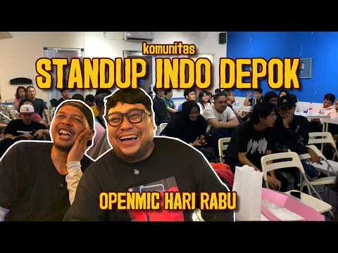 DEPOK OPENMIC TIAP HARI RABU | bedah perbedaan komedi tiap komunitas di jakarta
