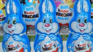CHOCOLATE BUNNY Surprise Eggs For kids chocolate easter bunny.