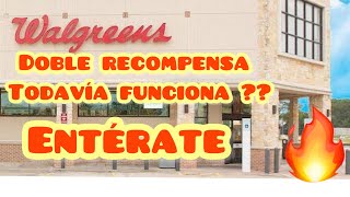 Walgreens Doble recompensa te pueden quedar GRATIS