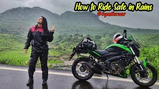 What techniques to use while Riding in Rains GyaniGuruwar