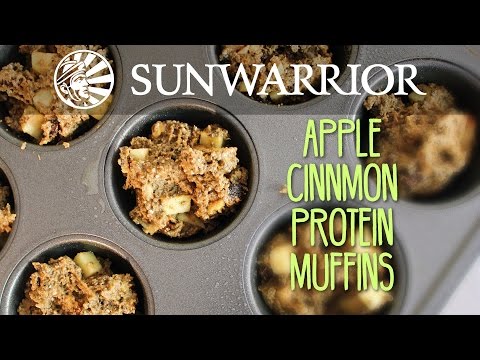 Apple Pie Protein Muffins | Party in My Plants