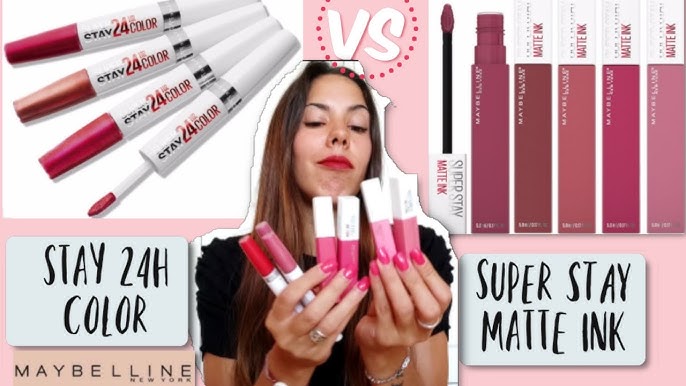 Maybelline New York Super Stay 24H Color - Labial líquido de larga  duración