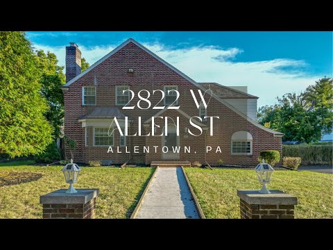 2822 W Allen St, Allentown, PA home video tour