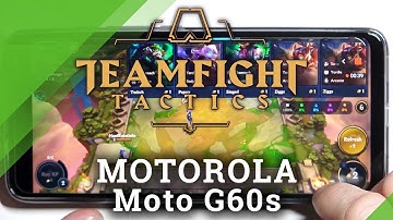 Gameplay of Teamfight Tactics in Motorola Moto G60S - Test of TFT Mobile
