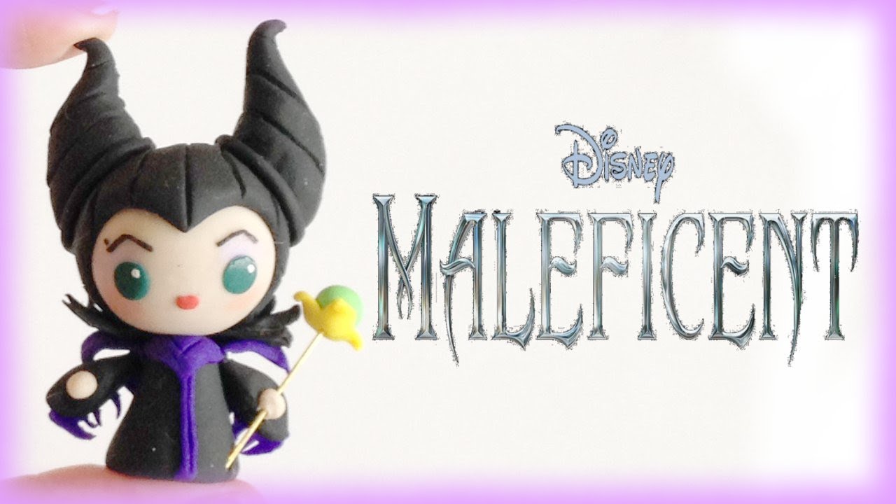 Disney Maleficent Chibi Kawaii Clay Tutorial - YouTube