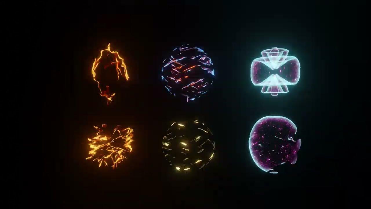 Blender energy effect (Free download) YouTube