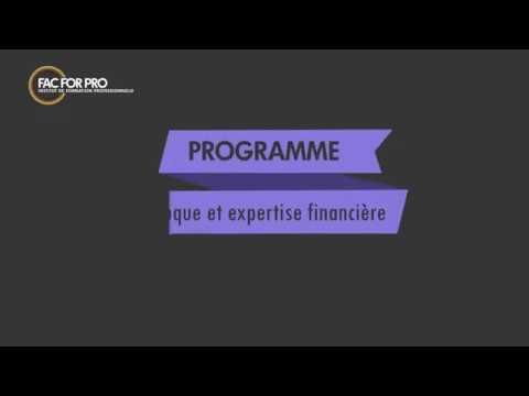 Programme Banque et expertise financière FAC FOR PRO