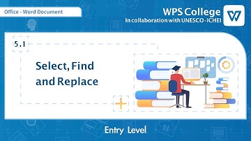 [WPS Office] Word 2.11: How to use functions Select, Find and Replace in Word document [Tutorial]
