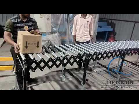 Flexible Roller conveyor by LIFTOCON