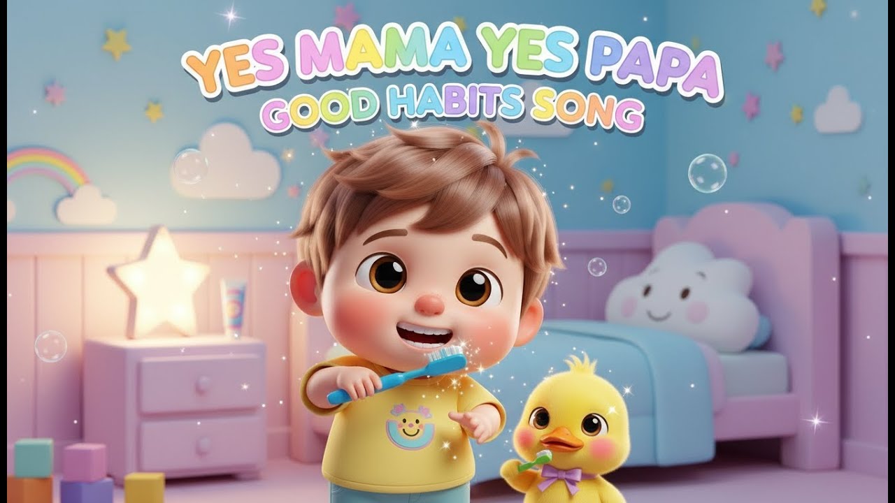 Yes Mama Yes Papa – Nursery Rhyme, Toddler Learning, Family Fun, and Playful Daily Routine Adventure