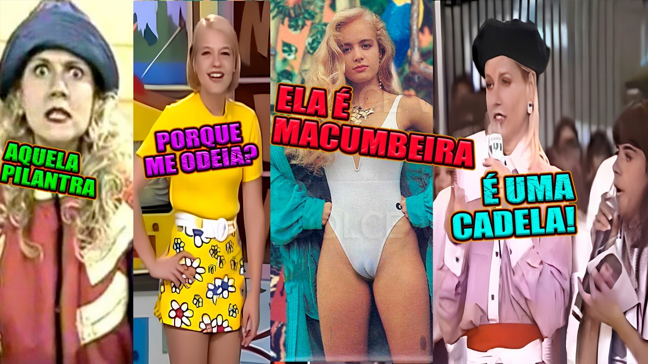 AS TRETAS BIZARRAS DAS APRESENTADORAS INFANTIS DOS ANOS 90