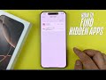 How to Find Hidden Apps iPhone 16 / 16 Pro