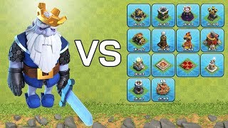 ผีหลวง VS ป้อมทุกป้อมในเกม Clash of Clans