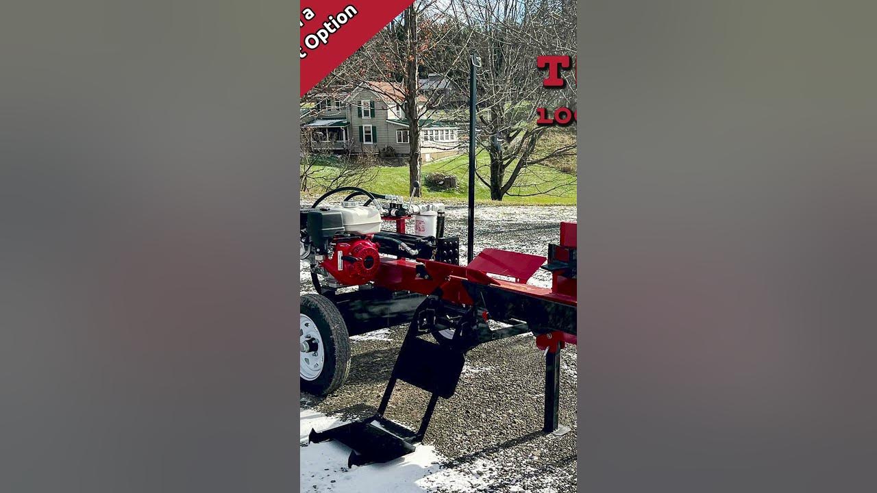 TW-2 Log Splitter  Small Log Splitter – Timberwolf Firewood Processing  Equipment